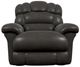 La-Z-Boy® Randell Dark Chocolate Leather Power Rocking Recliner with Headrest and Lumbar-1