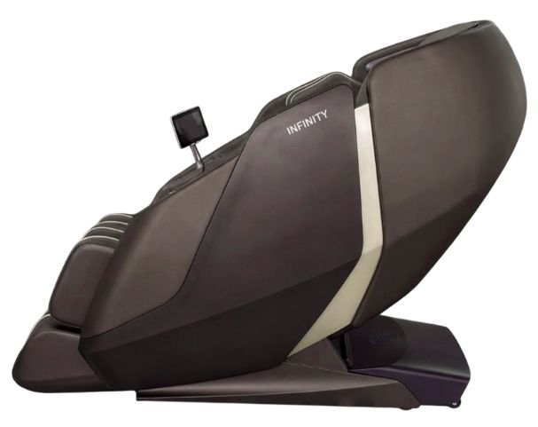 Infinity® Massage Chairs Sensation 4D DualFlex Dark Brown/Dark Gray Massage Chair-3