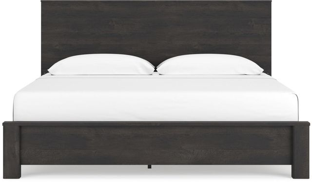 Signature Design by Ashley® Toretto Charcoal King Panel Bookcase Bed-1