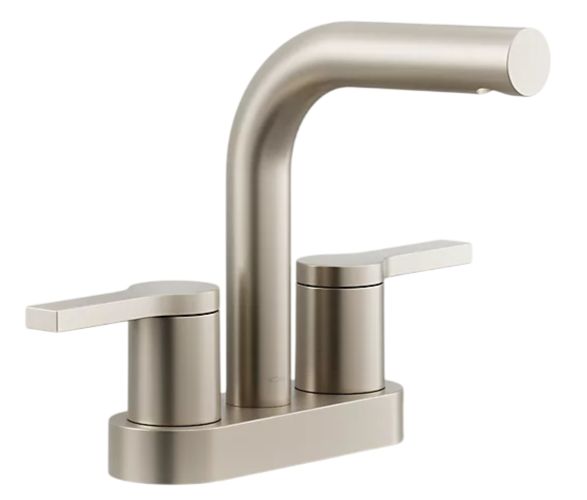 KOHLER® Elate® Vibrant Brushed Nickel 0.5 GM Centerset Bathroom Sink Faucet-0
