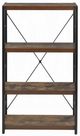 ACME Furniture Bob Black /Weathered Oak Bookcase-3