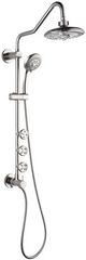 Forno Acqua AcquaSPA Brushed Nickel 8" Retrofit Shower System-0