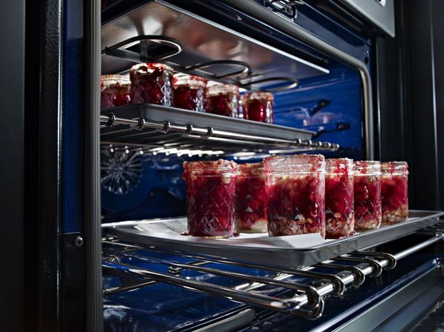 KitchenAid® 30" Stainless Steel Freestanding Electric Double Oven Range-8