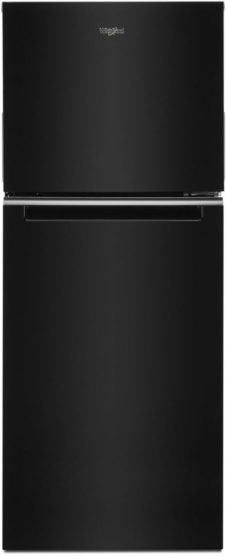 Whirlpool® 24" 11.6 Cu. Ft. Black Counter Depth Top Freezer Refrigerator-0