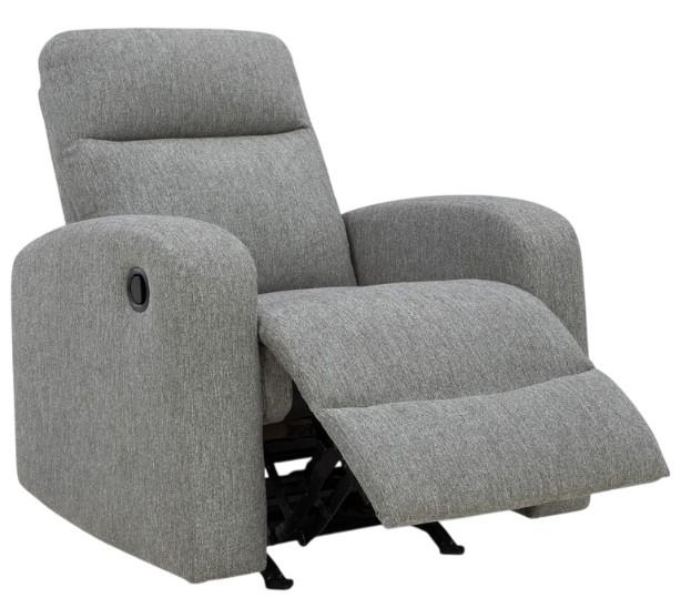 Signature Design by Ashley® Gauntlet Sterling Manual Rocker Recliner-1