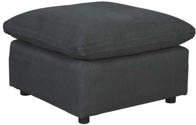 Signature Design by Ashley® Savesto Charcoal Oversized Accent Ottoman-0