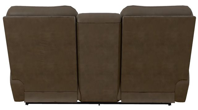 La-Z-Boy® Trouper Mink Power Reclining Loveseat with Console and Headrest-3
