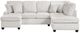 Homelegance® Lawson 2-Piece Taupe Left-Arm Facing Chaise Sectional-2