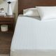Olliix by Sleep Philosophy White Twin XL 2" Gel Memory Foam with 3M Cover Mattress Topper-5