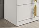 Furniture of America® Basildon 4-Piece White/Gold Queen Bedroom Set-3