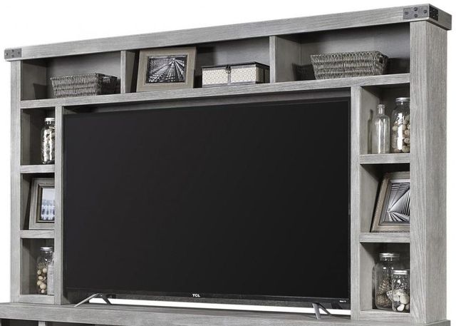 aspenhome® Industrial Lighthouse Gray 84" Hutch-0