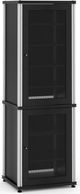 Salamander Designs® Synergy Model 703 AV Cabinet-Black/Aluminum-0