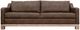 International Furniture Direct Samba Dark Chocolate/Sand Drift Sofa-1