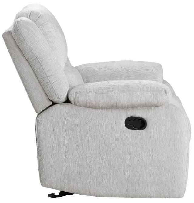 Homelegance® Fairview Gray Manual Glider Recliner-4