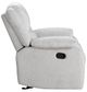Homelegance® Fairview Gray Manual Glider Recliner-4