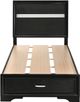 Coaster® Miranda Black Twin Storage Bed-2