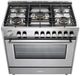 Verona® Ultima 36" Stainless Steel Pro Style Gas Range-2