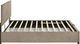 Coaster® Reeves Tan Queen Hydraulic Storage Panel Bed-4
