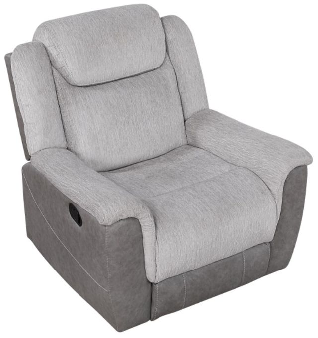Homelegance® Harriette Gray Manual Recliner-3