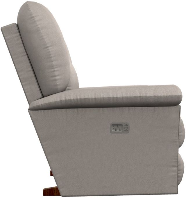 La-Z-Boy® Jasper Porcelain Power Rocking Recliner with Headrest-2