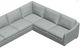 Palliser® Furniture Customizable Madison Modern English Arm 4-Piece L-Shape Sectional-1
