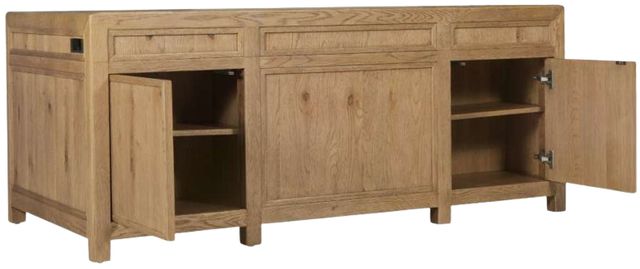 Hooker® Furniture Driftwood Light Wood Executive Desk-2