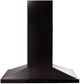 ZLINE 48" Black Stainless Steel Island Range Hood-0
