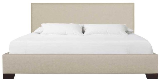 Bernhardt Pryce Espresso Upholstered Panel Bed-2