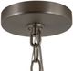YHD Spherical Satin Nickel 6-Light Chandelier-4