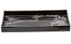 A & B Home Effra 2-Piece Black Marbled Rectangular Tray Set-1