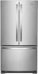 Whirlpool® 36 in. 25.2 Cu. Ft. Fingerprint Resistant Stainless Steel French Door Refrigerator-0