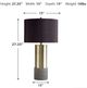 Signature Design by Ashley® Jacek Brass/Gray Table Lamp-2