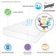 Olliix by Sleep Philosophy Highline White Full 3M Microfiber Mattress Pad-5