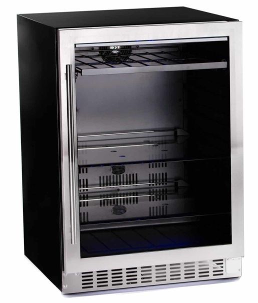 Azure 2 Series 24" 5.6 Cu. Ft. Stainless Steel Beverage Center-0