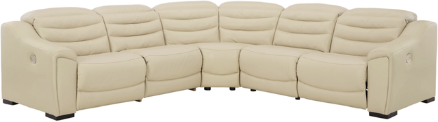 Signature Design by Ashley® Center Line 2-Piece Cream Power Recliner Living Room Set-1