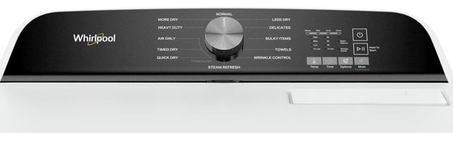 Whirlpool® 7.0 Cu. Ft. White Electric Dryer-2