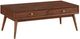 Homelegance® Frolic Brown Cocktail Table-0