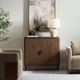 Uttermost® Pinstripe Light Walnut 2-Door Cabinet-2