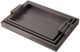 A & B Home 3-Piece Dark Brown Tray-0
