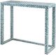 A & B Home Janus Blue Capiz Inlay Console Table-0