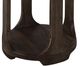 International Furniture Direct Balam Stained Dark Chairside Table-4