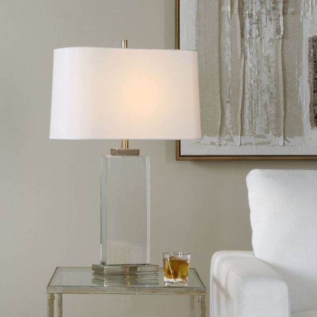 Uttermost® Genevieve Clear Table Lamp-2