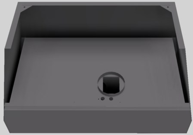 Vent-A-Hood® Designer Series 42" Gunsmoke Wall Mounted Range Hood-1