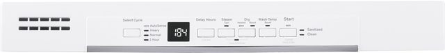 GE® 24" Built In Dishwasher-White-3