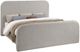 Coaster® Wren Gray King Upholstered Panel Bed-0