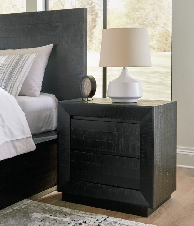 Millennium® by Ashley Londer Black Nightstand-6