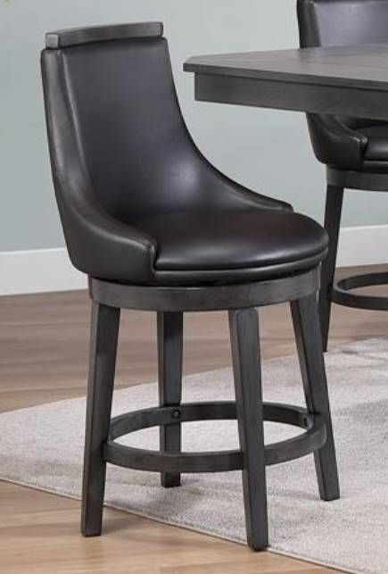 Urban Styles Furniture New Haven 5-Piece Gray Counter Height Dining Set-2