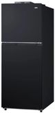 Summit® 24" 10.1 Cu. Ft. Black Counter Depth Top Freezer Refrigerator-1