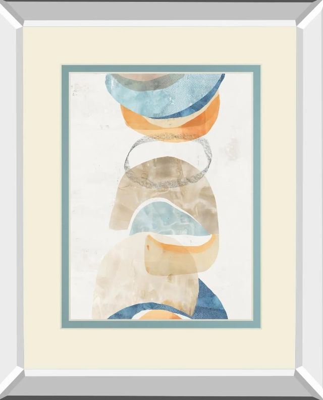 Classy Art Magnetism I By PI Studio Mirror Framed Wall Art-1