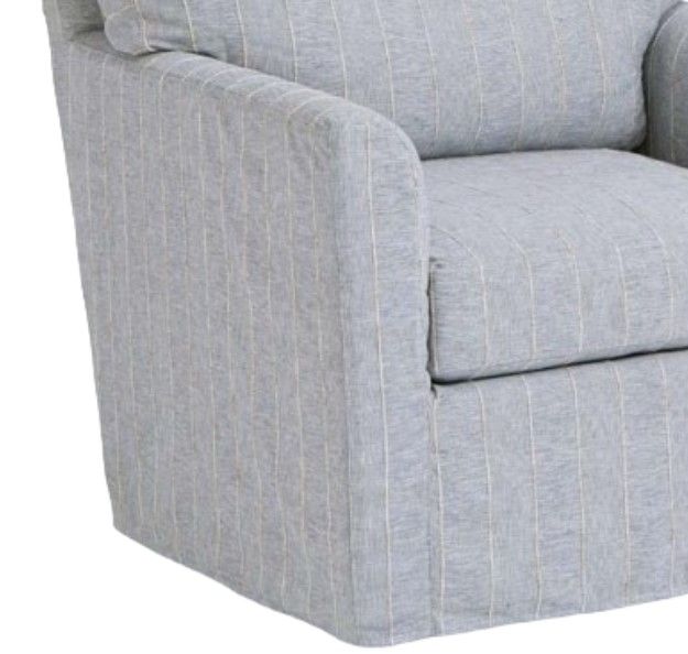 Four Seasons Customizable Salem Extra Large Slipcovered Swivel Glider -1